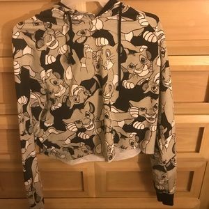 Crop top, button up, boyfriend cardigan